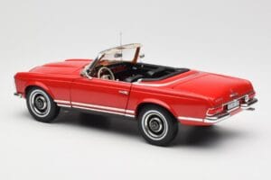 Mercedes 230 SL W113 Pagoda Red Norev 1:18 B660640596 Diecast - image 7 of 8
