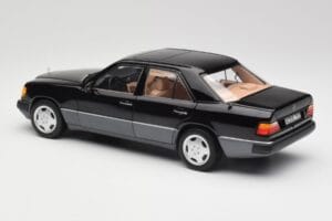 Mercedes 230E W124 AMG Wheels Black Limited Edition Norev 1:18 183950 Diecast - image 7 of 12