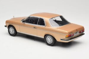Mercedes 280 CE C123 Gold Norev 1:18 183587 Diecast - image 5 of 6