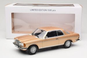 Mercedes 280 CE C123 Gold Norev 1:18 183587 Diecast - image 6 of 6