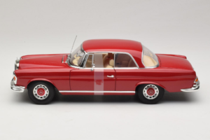 Mercedes 280 SE Coupe Red Norev 1:18 183527 Diecast - image 3 of 6