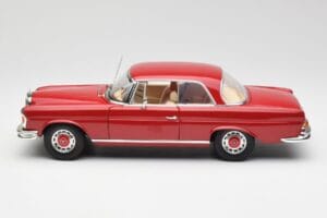 Mercedes 280 SE W108 Red Norev 1:18 193527 Diecast - image 4 of 8