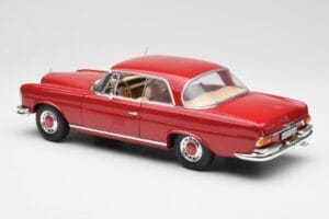 Mercedes 280 SE W108 Red Norev 1:18 193527 Diecast - image 7 of 8