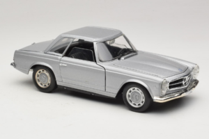 Mercedes 280 SL W113 Berlina Silver Techno Giodi 1:18 F14051030 Diecast - image 6 of 8