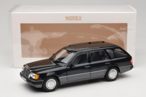 Mercedes 300 D W124 Estate Black Norev 1:18 183960 Diecast - image 8 of 8
