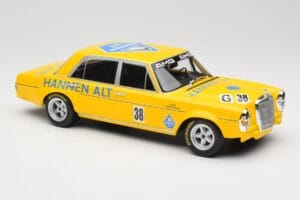 Mercedes 300 SEL 6.8 W109 #38 H. Heyer Season Finale Hockenheim 1971 Minichamps 1:18 155713438 Diecast - image 4 of 6