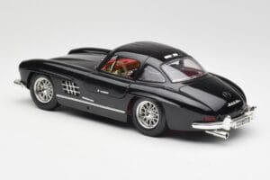 Mercedes 300 SL W198 Black Bburago 1:18 35791 Diecast - image 7 of 8
