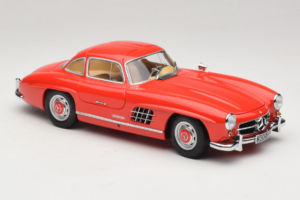 Mercedes 300 SL Gullwing Red Minichamps 1:18 180039001 Diecast - image 6 of 8