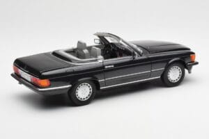 Mercedes 300 SL R107 Black Pearl Dealer Edition Norev 1:18 B66040678 Diecast - image 4 of 10