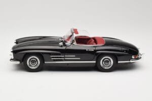 Mercedes 300 SL W198 Roadster Black Minichamps 1:18 180039036 Diecast - image 4 of 8