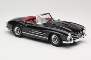 Mercedes 300 SL W198 Roadster Black Minichamps 1:18 180039036 Diecast - image 6 of 8