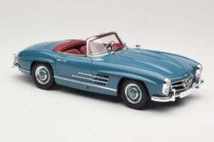 Mercedes 300 SL W198 Roadster Blue Minichamps 1:18 180039035 Diecast - image 6 of 8