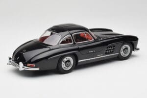 Mercedes 300 SL W198 Black Minichamps 1:18 180039004 Diecast - image 3 of 8