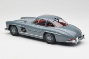 Mercedes 300 SL W198 Graphite Grey Minichamps 1:18 180039005 Diecast - image 7 of 8