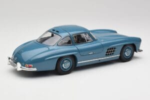 Mercedes 300 SL W198 Light Blue Minichamps 1:18 180039007 Diecast - image 3 of 8