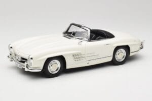 Mercedes 300 SL W198 Roadster White With Soft Top Minichamps 1:18 180039034 Diecast
