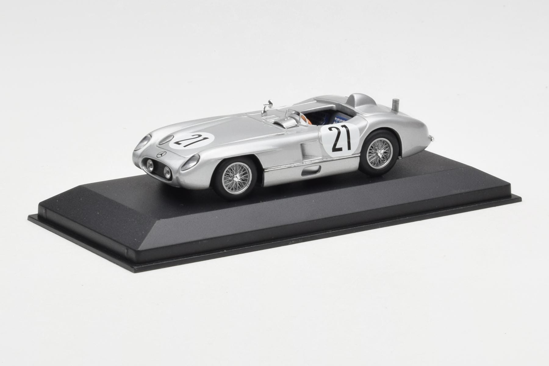 MINICHAMPS メルセデスベンツ 300SLR 1955 ルマン Mercedes 300 SLR #21 K. Kling / A. Simon 24 Hours of Le Mans 1955