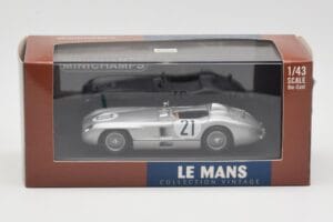 Mercedes 300 SLR #21 K. Kling / A. Simon 24 Hours of Le Mans 1955 Minichamps 1:43 432553021 Diecast - image 4 of 4