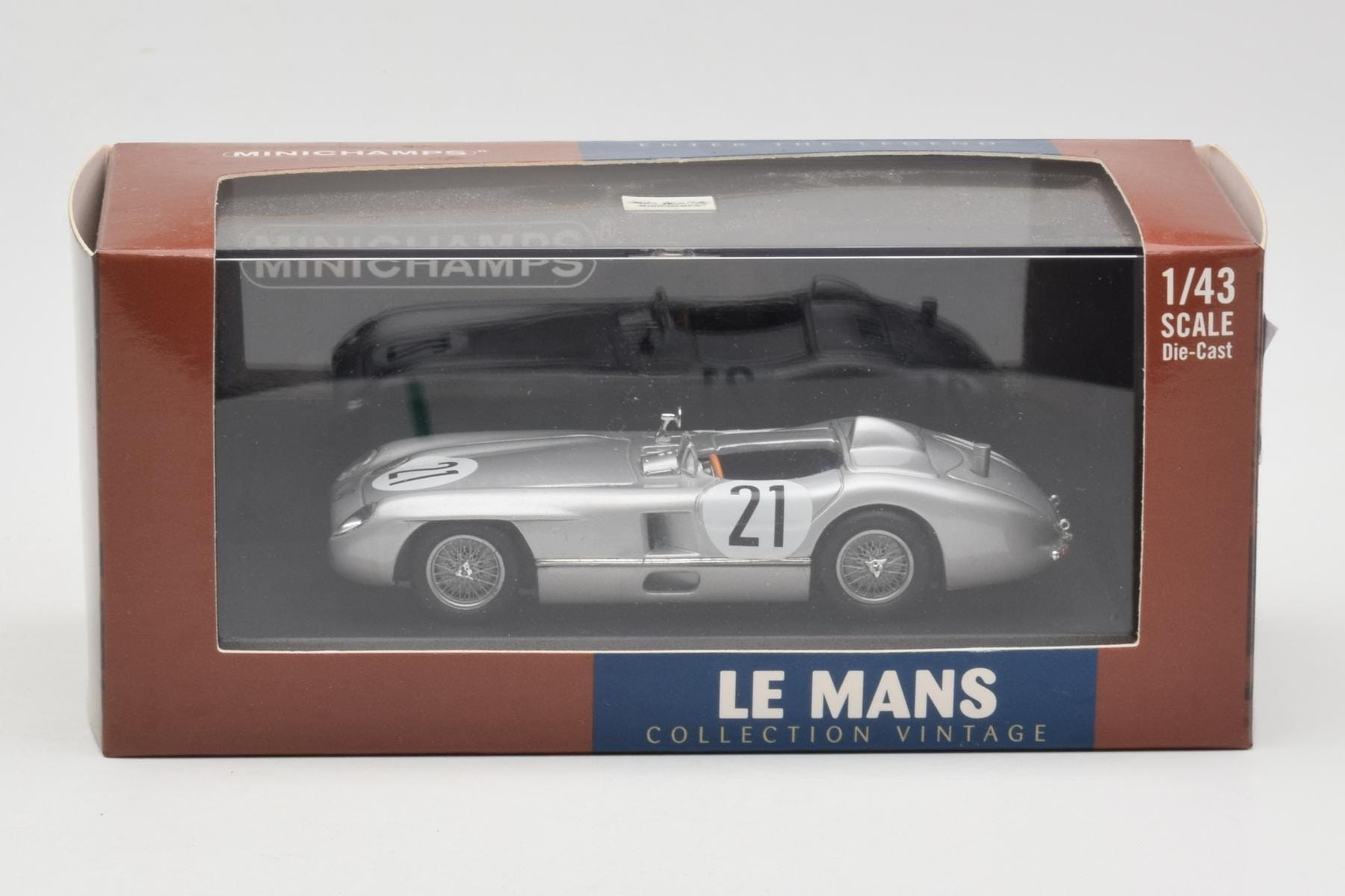 Mercedes 300 SLR #21 K. Kling / A. Simon 24 Hours of Le Mans 1955