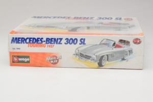 Mercedes 300SL Roadster Silver Bburago 1:18 7043 Diecast - image 2 of 4