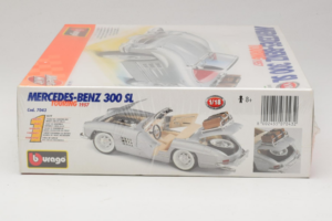 Mercedes 300SL Roadster Silver Bburago 1:18 7043 Diecast - image 4 of 4