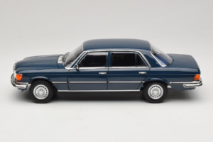 Mercedes 350 SEL W116 Hansa Blue Norev 1:18 183976 Diecast - image 4 of 8