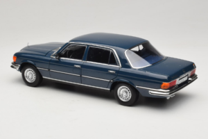 Mercedes 350 SEL W116 Hansa Blue Norev 1:18 183976 Diecast - image 7 of 8