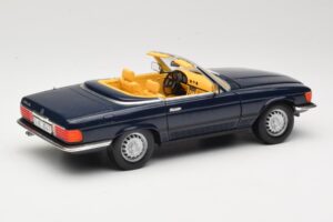 Mercedes 350 SL R107 Dark Blue Sun Star 1:18 MB003 Diecast - image 3 of 8