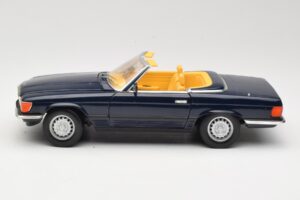 Mercedes 350 SL R107 Dark Blue Sun Star 1:18 MB003 Diecast - image 4 of 8