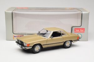 Mercedes 350 SL R107 Gold Sun Star 1:18 MB004 Diecast - image 8 of 8