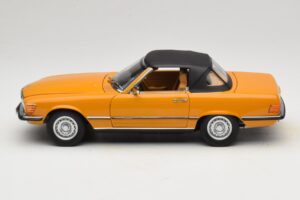 Mercedes 450 SL R107 Cayenne Orange Norev 1:18 183350 Diecast - image 5 of 10