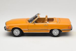 Mercedes 450 SL R107 Cayenne Orange Norev 1:18 183350 Diecast - image 6 of 10