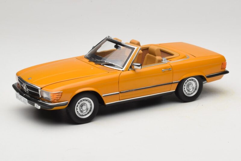 Mercedes 450 SL R107 Cayenne Orange Norev 1:18 Mercedes 450 SL R107 Cayenne Orange Norev 1:18 183350 Diecast