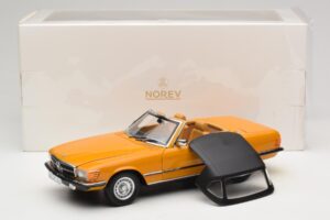 Mercedes 450 SL R107 Cayenne Orange Norev 1:18 183350 Diecast - image 10 of 10