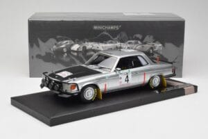 Mercedes 450 SLC 5.0 C107 #4 B. Waldegard / H. Thorszelius Rally Bandama 1979 Minichamps 1:18 107793204 Resin - image 6 of 6