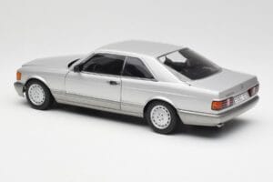 Mercedes 500 SEC C126 Silver AUTOart 1:18 76212 Diecast - image 7 of 8