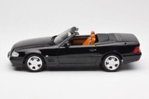 Mercedes SL 500 R129 Black Norev 1:18 183750 Diecast - image 5 of 10