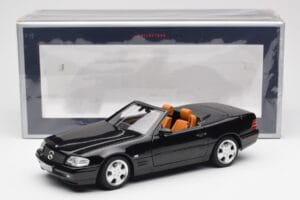 Mercedes SL 500 R129 Black Norev 1:18 183750 Diecast - image 10 of 10