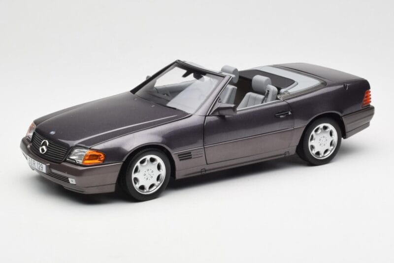 Mercedes 500 SL R129 Bornit Metallic Dealer Edition Norev 1:18 B66040655 Diecast