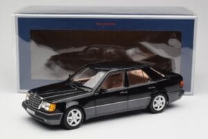 Mercedes 500E W124 Black Limited Edition Norev 1:18 183949 Diecast - image 12 of 12