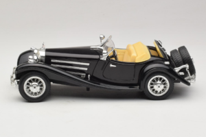 Mercedes 500K Roadster Black Bburago 1:18 3020-P2 Diecast - image 4 of 8