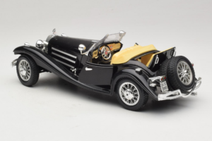 Mercedes 500K Roadster Black Bburago 1:18 3020-P2 Diecast - image 5 of 8