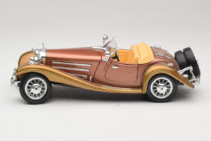 Mercedes 500K Roadster Copper Metallic Bburago 1:18 3020-P1 Diecast - image 4 of 8