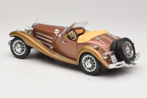 Mercedes 500K Roadster Copper Metallic Bburago 1:18 3020-P1 Diecast - image 7 of 8