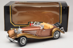 Mercedes 500K Roadster Copper Metallic Bburago 1:18 3020-P1 Diecast - image 8 of 8