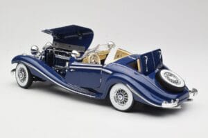 Mercedes 500K Special Roadster Blue Maisto 1:18 56059 Diecast - image 5 of 8