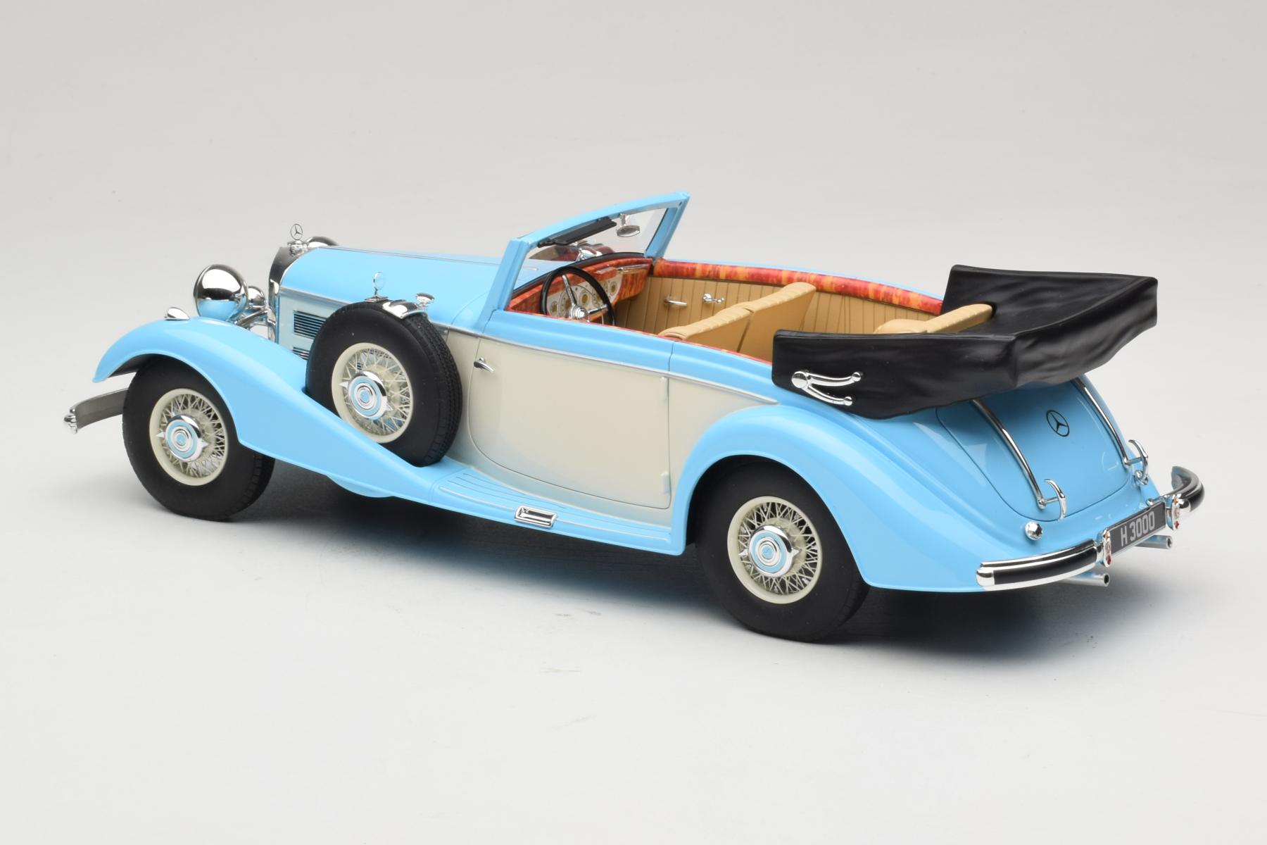 104-052 Cult 1/18 メルセデスベンツ 540 Cabriolet Cult Models Mercedes 540K Cabriolet 1938 1:18