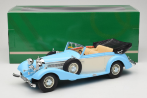 Mercedes 540K Cabriolet Blue White Cult Models 1:18 CML184-2 Diecast - image 6 of 6