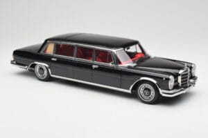 Mercedes 600 Pullman W100 Black NZG 1:18 1071/50 Diecast - image 6 of 8