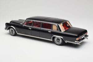 Mercedes 600 Pullman W100 Black NZG 1:18 1071/50 Diecast - image 7 of 8